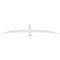 Ekena Millwork Bellingham Architectural Grade PVC Gable Bracket, 96"W x 16"H x 4"D x 4"F, 4/12 Pitch GBP096X16X0404BEL00 - alternate 3